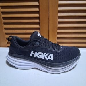 Hoka Bondi 8 Men's Running Shoe * Size: 11 D * 1123202 BWHT